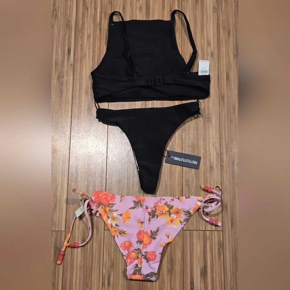 💚 NWT Aerie Swim and Pretty Little Thing Bundle Set